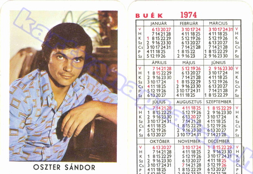 1974 - Színész - Actor