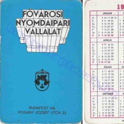 1977 - Fővárosi Nyomdaipari Vállalat