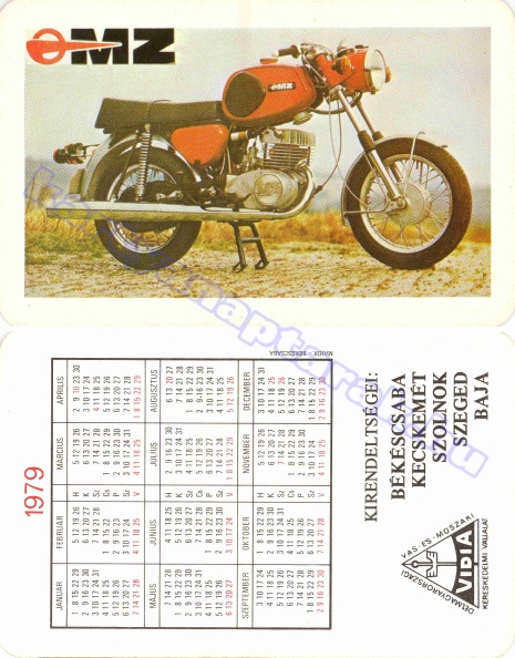 MZ KIRENDELTSÉGEI: BÉKÉSCSABA KECSKEMÉT SZOLNOK SZEGED BAJA DÉLMAGYARORSZÁGI VAS ÉS MŰSZAKI KERESKEDELMI VÁLLALAT VIDIA 1979_0089.jpg