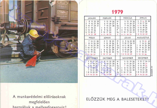 1979 - MÁV Munkavédelem