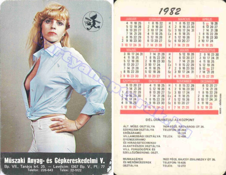 MAGÉV MŰSZAKI ANYAG- ÉS GÉPKERESKEDELMI VÁLLALAT DÉL-DUNÁNTÚLI ALKÖZPONT 1982_0362.jpg
