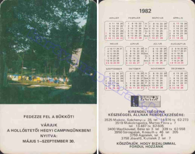 FEDEZZE FEL A BÜKKÖT! VÁRJUK A HOLLÓSTETŐI HEGYI CAMPINGÜNKBEN! MEZŐKÖVESD SÁROSPATAK AGGTELEK JÓSVAFŐ 1982_0718.jpg